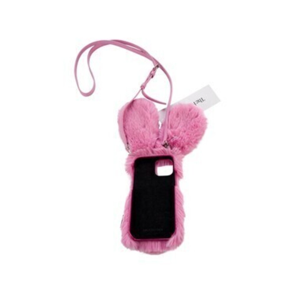 Balenciaga Faux Fur Bunny iPhone Case